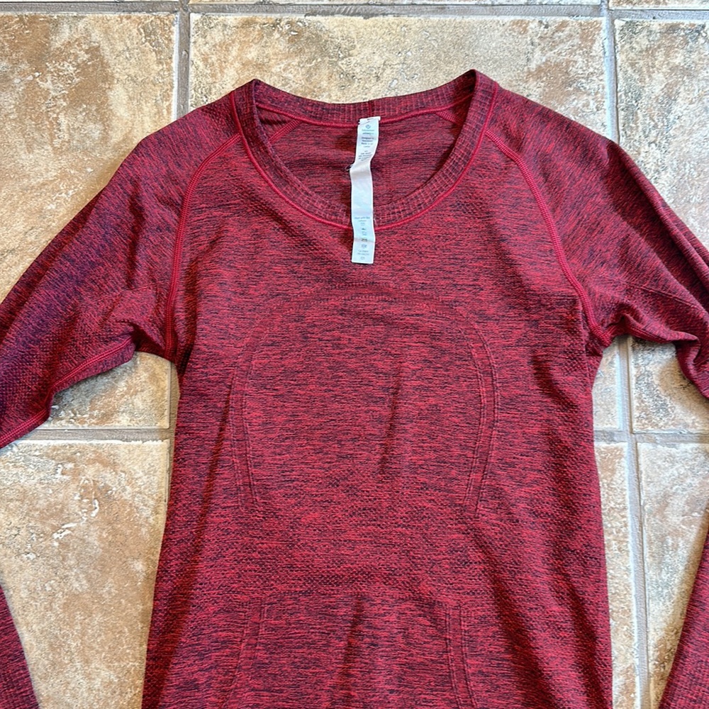Lululemon Ls Swiftly Tech Top Size 6 - image 4